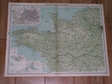 1922 vintage map d'occasion  Expédié en Belgium