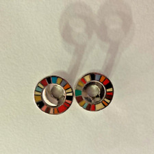 Boutons manchette argent d'occasion  Aix-en-Provence-