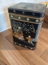 Rustic tea tin for sale  BARNSLEY