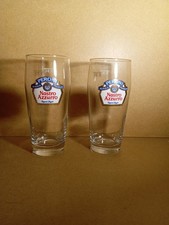 Coppia bicchieri birra usato  Italia