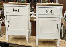 Coppia comodini shabby usato  Oricola