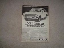 Mitsubishi colt lancer for sale  OLDHAM