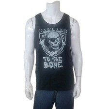 Camiseta Regata Masculina Vintage Oakland Raiders To The Bone Skull XL Muscle Gym NFL comprar usado Camiseta Regata Masculina Vintage Oakland Raiders To The Bone Skull XL Muscle Gym NFL comprar usado  Enviando para Brazil