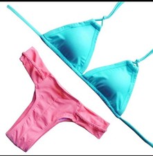 Bikini rosa donna usato  Santa Croce sull'Arno