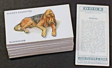 Usado, TARJETAS DE CIGARRILLO PERROS DE LONGITUD COMPLETA por Wardle, 1931, GREYHOUND, BORZOL, JUGADORES, EN MUY BUENA CONDICIÓN segunda mano  Embacar hacia Argentina