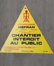 Signaletique publicitaire chan d'occasion  Avignon