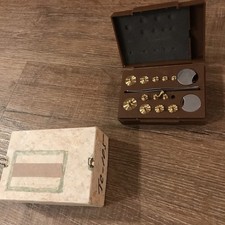 TORBAL TC-105 Métrica: Conjunto de Peso Boticário 1-50 Gramas, Força, Caixa Marrom, Caixa Externa comprar usado  Enviando para Brazil