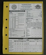 Fiche technique automobile d'occasion  France