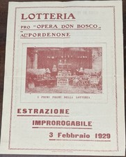 1929 pordenone lotteria usato  Mogliano Veneto