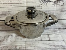 Sistema de cozinha PROFESSIONAL PLATINUM 3 qt titânio 24 elementos panela T-304S com tampa, usado comprar usado  Enviando para Brazil