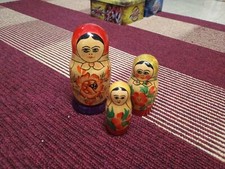 Vintage matruschka steckpuppe gebraucht kaufen  Frankfurt am Main