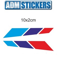 Coppia adesivi stickers usato  Italia