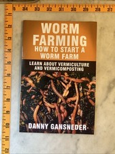 Worm Farming - How to Start a Worm Farm Book Vermiculture Danny Gansneder comprar usado  Enviando para Brazil