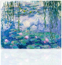 Quadro water lilies usato  Roma