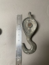 Reclaimed pulley hook for sale  LONDON