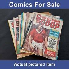 Scoop comics bundle for sale  SKEGNESS