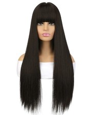 Perruque wig noir d'occasion  Artix