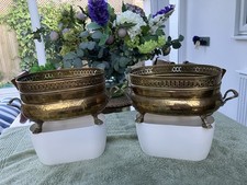 Brass jardineres for sale  BAKEWELL