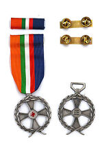 Medaglia nastrino commemorativ usato  Italia
