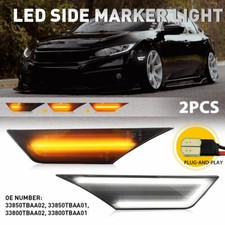 2X luzes sequenciais laterais dinâmicas de LED para Honda Civic 2016-2021 comprar usado  Enviando para Brazil