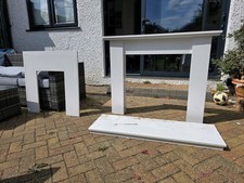 Marble fireplace surround for sale  EPSOM