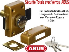 Abus verrou sécurité d'occasion  Livry-Gargan