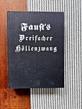 Faust dreifacher höllenzwang gebraucht kaufen  Stuttgart