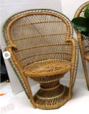 Peacock chair doll for sale  Sparks