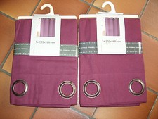 Lot rideaux panneaux d'occasion  Thuré