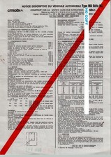 Document 1978 citroen d'occasion  Expédié en Belgium