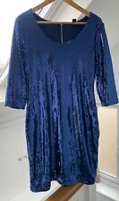 Royal blue sequin for sale  POTTERS BAR