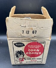 1950s Mirro Mini Popper Elétrico de Alumínio Popper T-3550 Caixa Original! Works T30 comprar usado  Enviando para Brazil