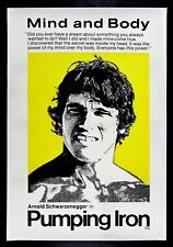 PUMPING IRON ✯ CineMasterpieces PÔSTER ORIGINAL DO FILME MUSCULAÇÃO FITNESS 1977 comprar usado PUMPING IRON ✯ CineMasterpieces PÔSTER ORIGINAL DO FILME MUSCULAÇÃO FITNESS 1977 comprar usado  Enviando para Brazil