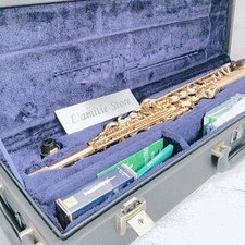 Saxofone soprano Yamaha YSS-82Z personalizado Z ouro amarelo latão Japão YSS82Z 82 Z JP, usado comprar usado  Enviando para Brazil