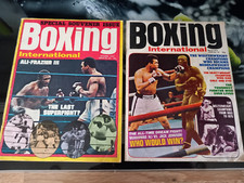 Boxing international magazines for sale  RAYLEIGH
