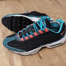 Tamanho 9.5 - Nike Air Max 95 Premium fita gama azul zebra, usado comprar usado  Enviando para Brazil