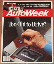June 1992 autoweek for sale  Tracy