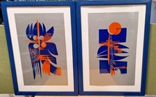Due opere serigrafiche usato  Liscate