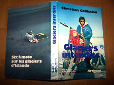 Livre gallissian glaciers d'occasion  France