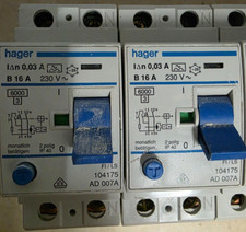 Hager 007a b16 gebraucht kaufen  Frankenthal