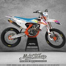 Usado, KTM Exc XC XCF Enduro Todos los Modelos 2017 - 2019 Kit Gráficos Pegatinas segunda mano  Embacar hacia Argentina