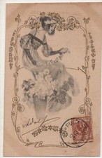Art nouveau ragazza usato  Modena