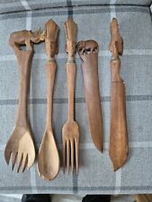 African wooden salad for sale  READING