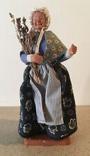 Santon vieille femme d'occasion  La Bresse
