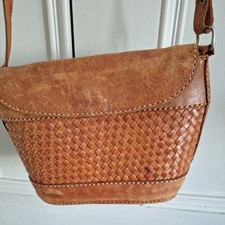 Vintage tan leather for sale  HARROW
