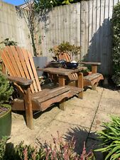 Curved garden bench for sale  HAYWARDS HEATH