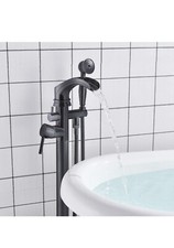 Torneira de banheiro independente montada no chão com chuveiro de mão, usado comprar usado  Enviando para Brazil