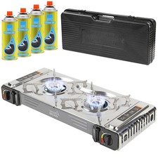 Portable butane double for sale  BRADFORD