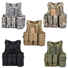 Colete tático Molle combate paintball colete camuflado caça Oxford colete comprar usado  Enviando para Brazil