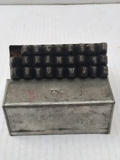 Ddr schlagbuchstaben 3mm gebraucht kaufen  Hainichen
